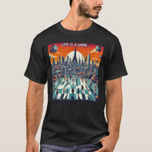 Life Is A Game.. #Part2 (8bit) (gamer tshirt) #09 T-Shirt