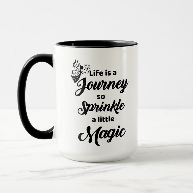 Life is a Journey Combo Mug (Left)
