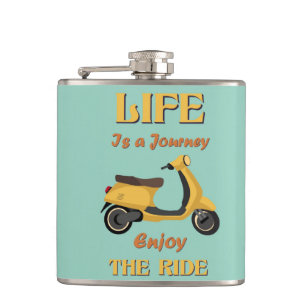 Life Is a Journey Flask