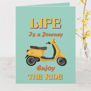 Life Is a Journey Greeting Card