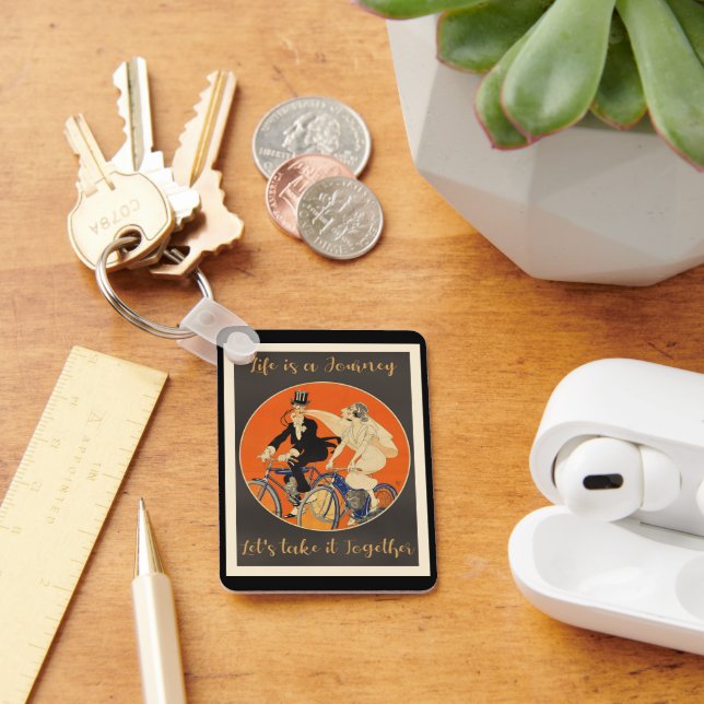 Life is a Journey, Love, Keychain (Desk)