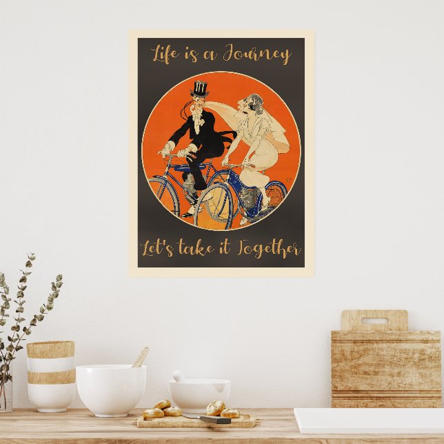 Life is a Journey, Love, Poster (Kitchen)