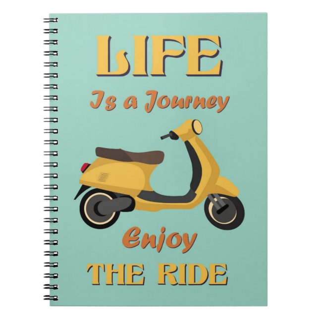 Life Is a Journey Notebook (Front)