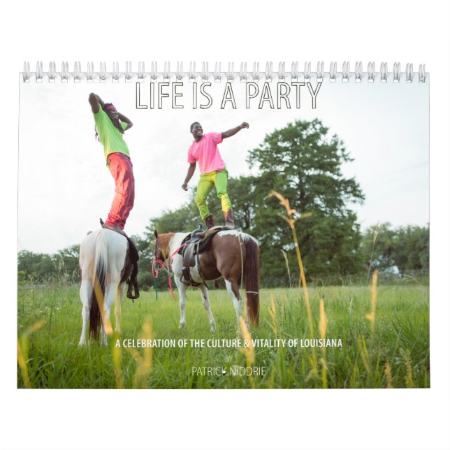 Life is a Party Calendar (Cover)