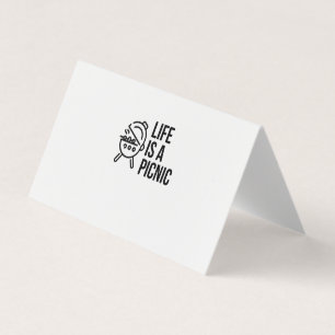 LIFE IS A PICNIC BUSINESS CARD