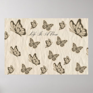 Life Is A Poem  Poster