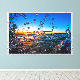 Life is a Splash Canvas Print