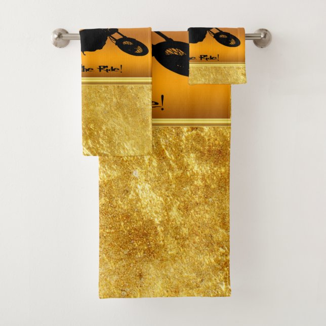 Life is an adventure enjoy the ride bath towel set (Insitu)