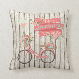 Life Is An Adventure Personalized Pillow