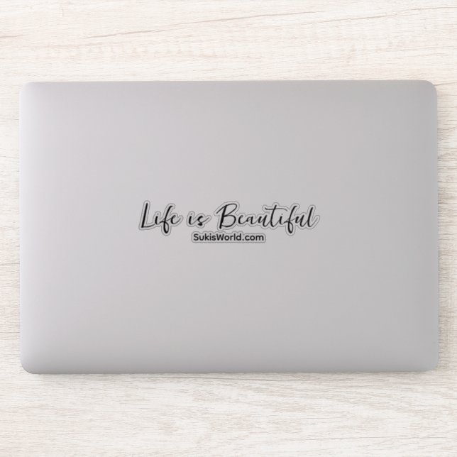 Life Is Beautiful | Business Name Blog Brand (Computer)