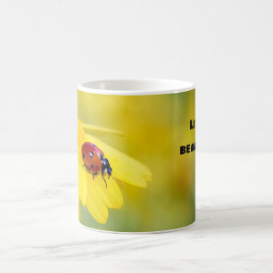 Life is beautiful - Ladybug Coffee Mug