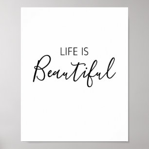 Life Is Beautiful Poster
