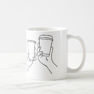 Life is better after coffee mug