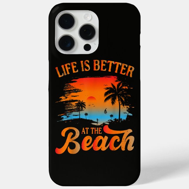 Life is Better at The Beach Case-Mate iPhone Case (Back)