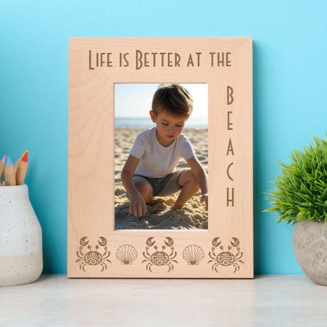 Life is Better at the Beach Etched Frames (Creator Uploaded)