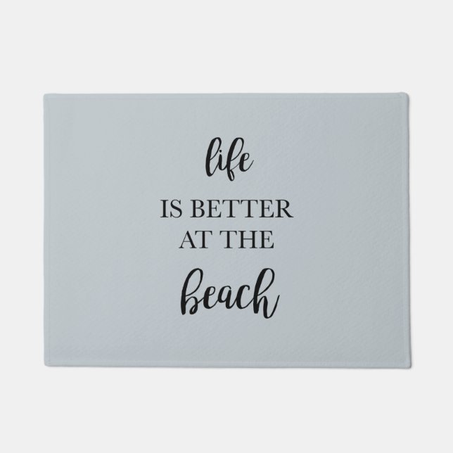 Life is Better at the Beach Floor Mat (Front)
