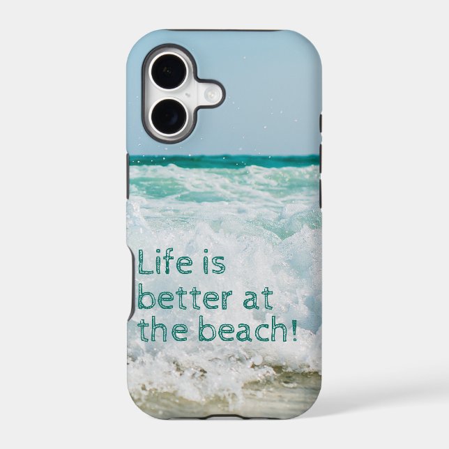 Life Is Better At The Beach Wave (Back)