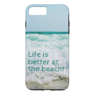 Life Is Better At The Beach Wave Case-Mate iPhone Case
