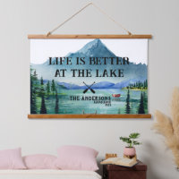 Life is Better at the Lake | Family Name