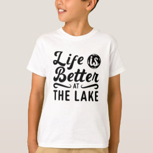 Life Is Better At The Lake Wakeboarding Wakeboard T-Shirt