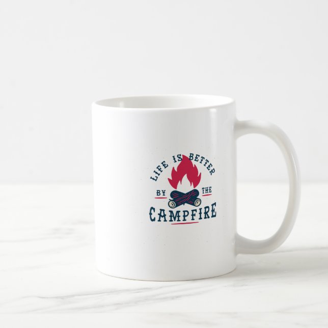 Life Is Better  Coffee Mug (Right)
