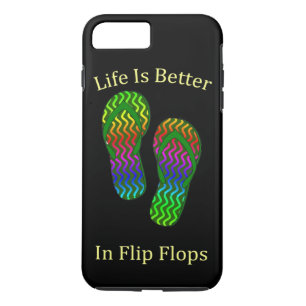Life Is better In Flip Flops iPhone 8 Plus/7 Plus Case