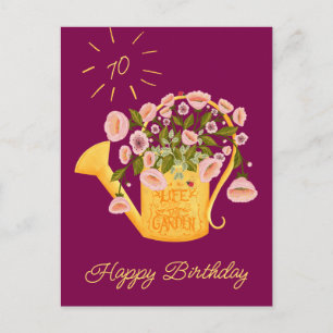 Life is better in the garden personalise card