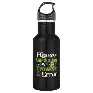 Life is Better in the Garden - Zinnia Flower 532 Ml Water Bottle
