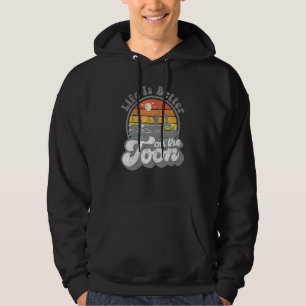 Life Is Better On The Toon Funny Pontoon Boat Boat Hoodie