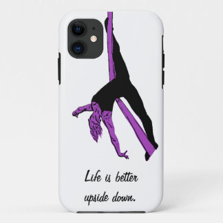 Life is better upside down - aerial hammock iPhone 11 case
