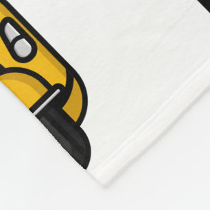 "Life Is Better When You Love Scooter" – Cute Goat Fleece Blanket