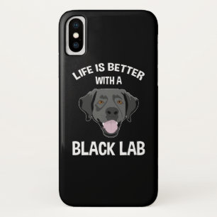 Life Is Better With A Black Lab Case-Mate iPhone Case