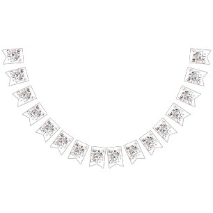 Life is Better With a Cat quote slogan Bunting Flags