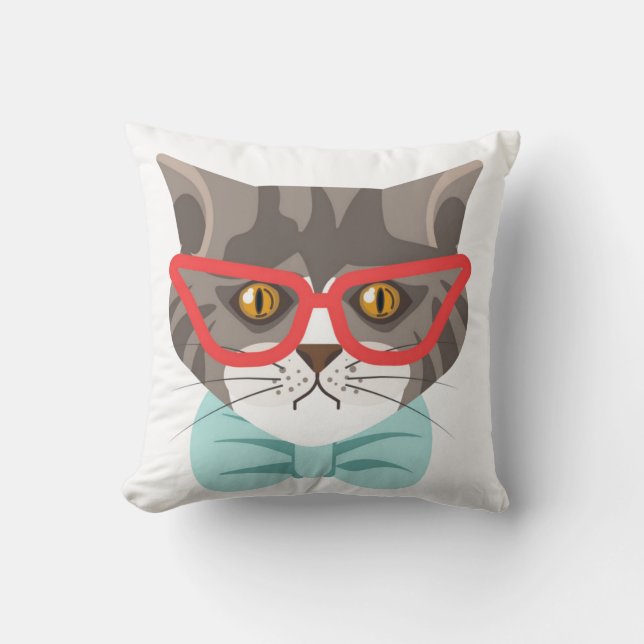 Life Is Better With A Cat  Throw Pillow (Front)