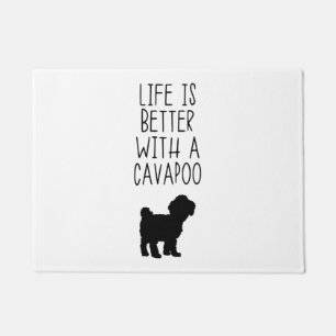Life Is Better With A Cavapoo  Doormat