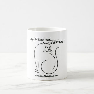 Life Is Better With A CH Kitty Coffee Mug