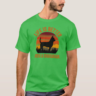 Life Is Better With A Chihuahua Vintage Country Do T-Shirt