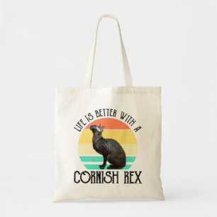 Life Is Better With A Cornish Rex Tote Bag