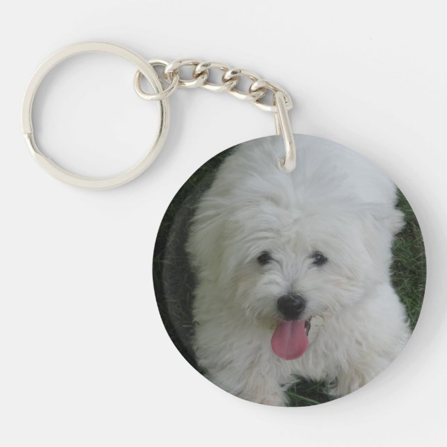 Life is Better with a Coton Keychain (Front)