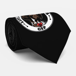 Life Is Better With A GSP Dog Breed Tie