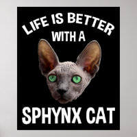 Life Is Better With A Sphynx Cat