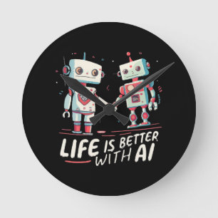 Life is better with AI Round Clock
