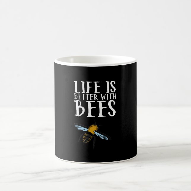 Life Is Better With Bees Coffee Mug (Center)
