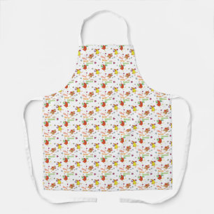 Life is Better with Chickens Watercolor Art Apron