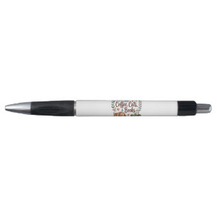 Life Is Better with Coffee Cats Books Pen