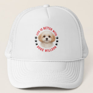 Life Is Better With Dog Father’s Day Trucker Hat