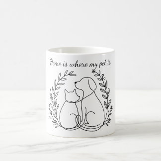 Life Is Better With Fur Friends – Custom Pet Lover Coffee Mug