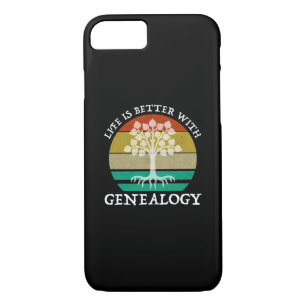 Life Is Better With Genealogy Case-Mate iPhone Case