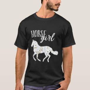 Life Is Better With Horses Floral Horse Trainer T-Shirt