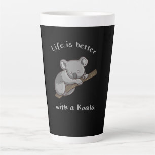 Life Is Better With Koala Latte Mug